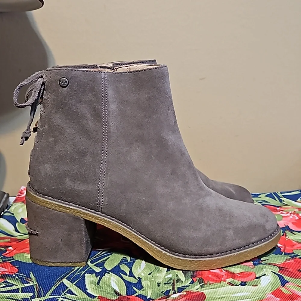 UGG Corinne Suede Ankle Boots-NWOT